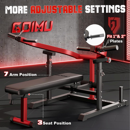 Chest Press Machine for Upper Body Strength Training | DreamChaserHQ