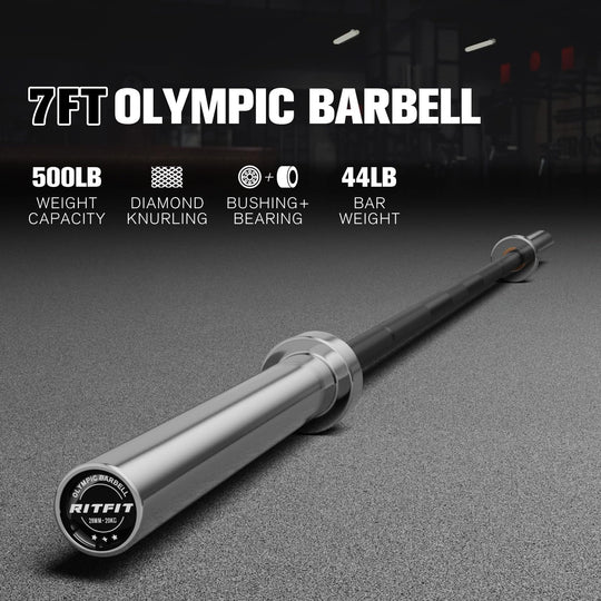 Olympic Weight Bar for Home Gym Strength Training | DreamChaserHQ