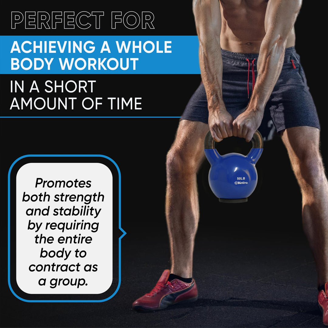 Kettlebell Set for Strength Training &amp; Full Body Conditioning | DreamChaserHQ