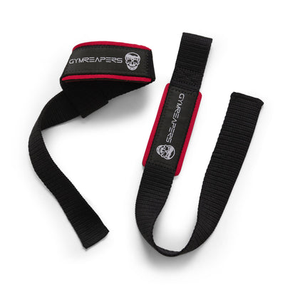 Gymreapers weightlifting wrist straps designed for powerlifting and bodybuilding, ensuring maximum performance.