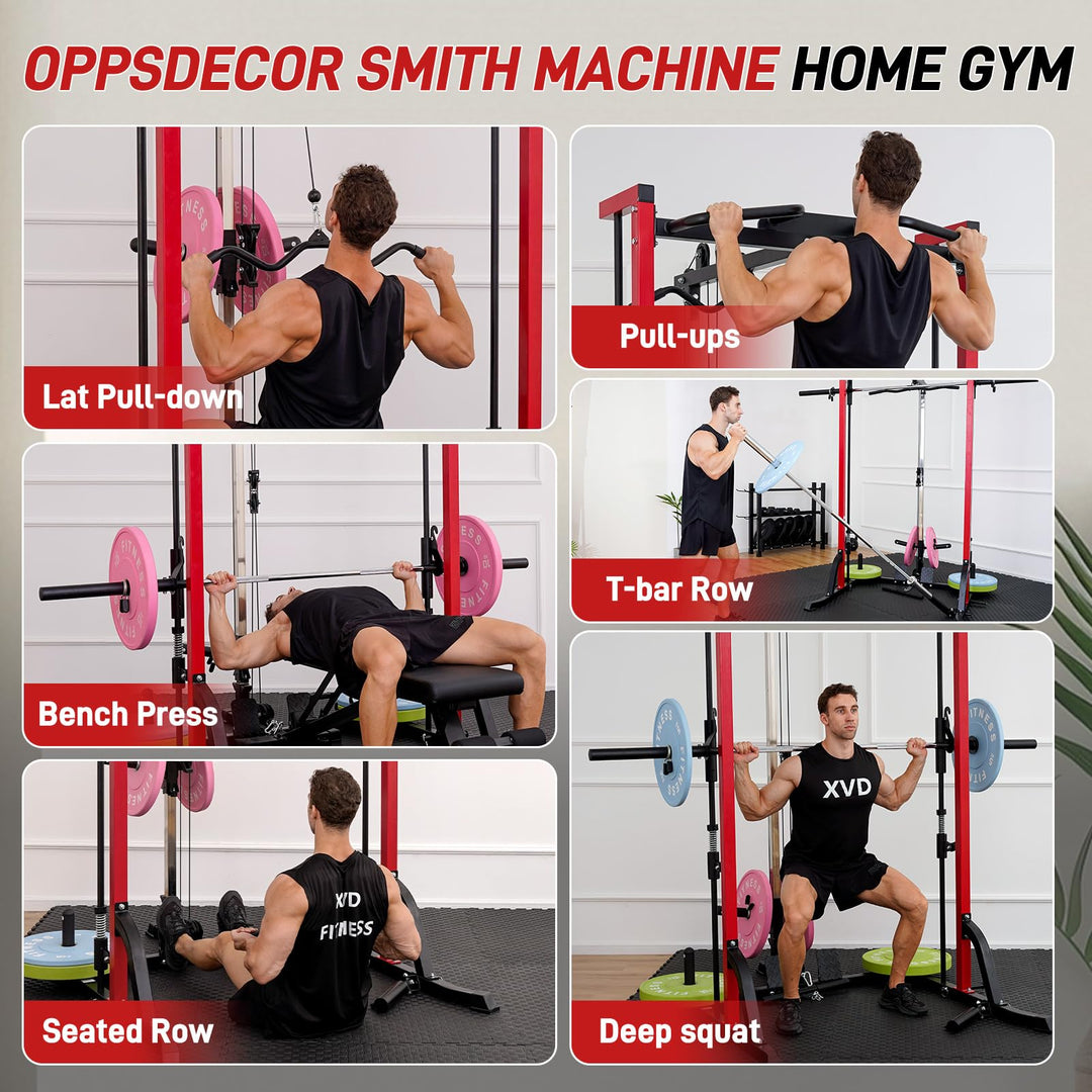 Smith Machine &amp; Power Cage for Full Body Strength Training | DreamChaserHQ