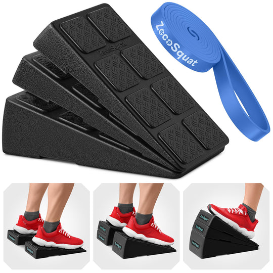 Squat Wedge Set for Improved Mobility &amp; Deeper Squats | DreamChaserHQ
