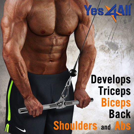 Cable Machine Attachment Set for Upper Body Strength Training | DreamChaserHQ