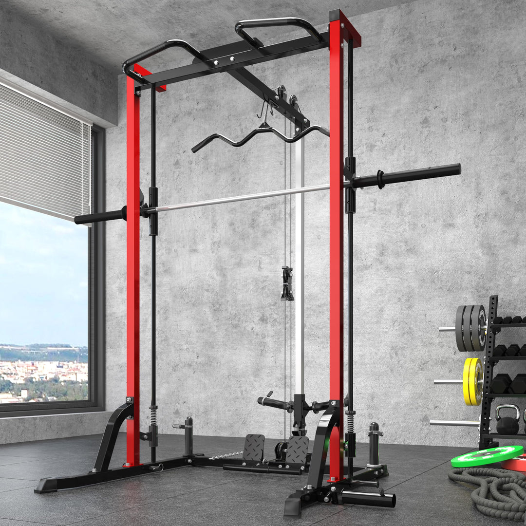 Smith Machine &amp; Power Cage for Full Body Strength Training | DreamChaserHQ