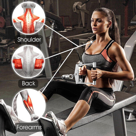 Cable Machine Attachment Set for Upper Body Strength Training | DreamChaserHQ