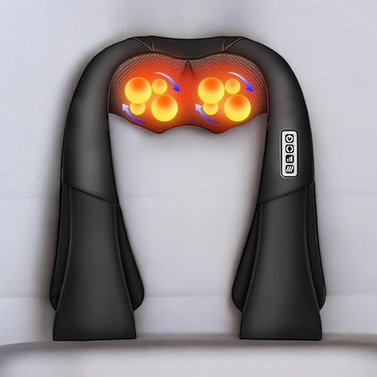 Heated Shiatsu Shoulder Massager for Deep Tissue Relief, Muscle Recovery &amp; Pain Relief | DreamchaserHQ